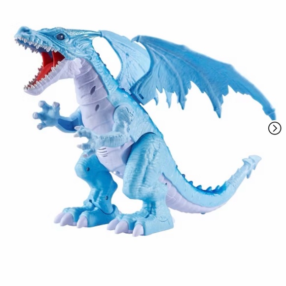 Fire & Ice Fisher-Price Eagle Talon Castle & ZuroRobo Alive Ice Blasting Dragons - Picture 5 of 14